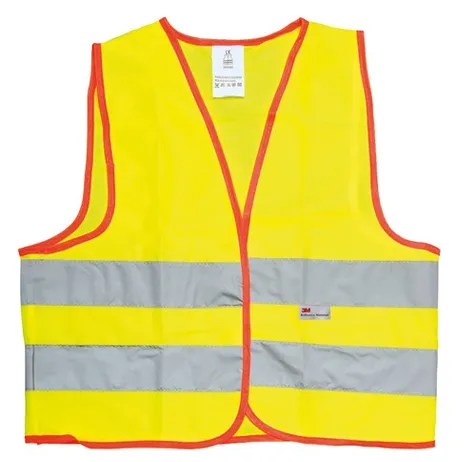 Reflecterend vest voor kinderen - limoengeel